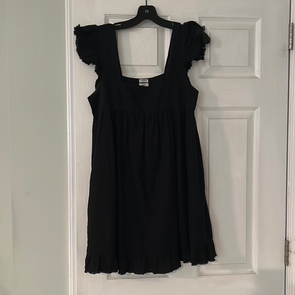 Ruffle mini dress